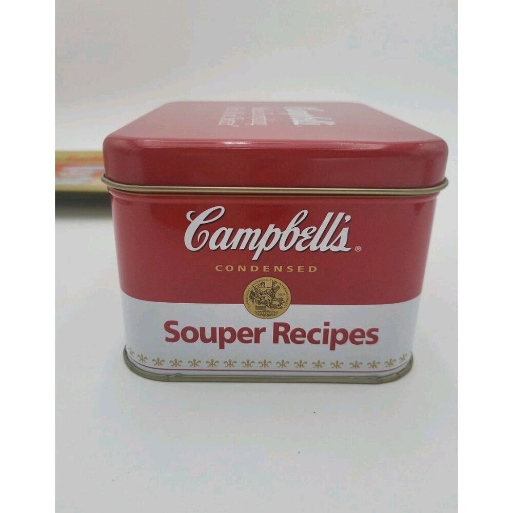 Campbell Soup Vintage Collection Mug Thermos Tray Recipe Tin Collectible Set - Picture 13 of 16